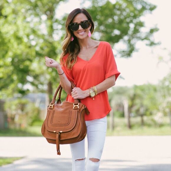 ✨ Lush Luxe Crepe Dolman Blouse ✨ - Picture 1 of 7
